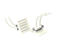 Керамический инфракрасный излучатель QFE 0.125 кВт/230 В; 60 × 60 мм; Провод 100 мм; с термопарой