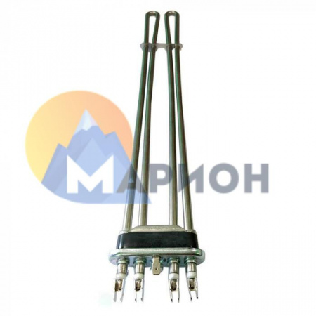 47849 ТЭН 6000W (проф.прям. L=450, R11+, 3000W+3000W двойной )