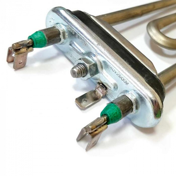 325116 ТЭН 2500W (прям. L=235, R11, M185, F22) узкий фланец